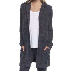 Barefoot Dreams Hooded Cardigan